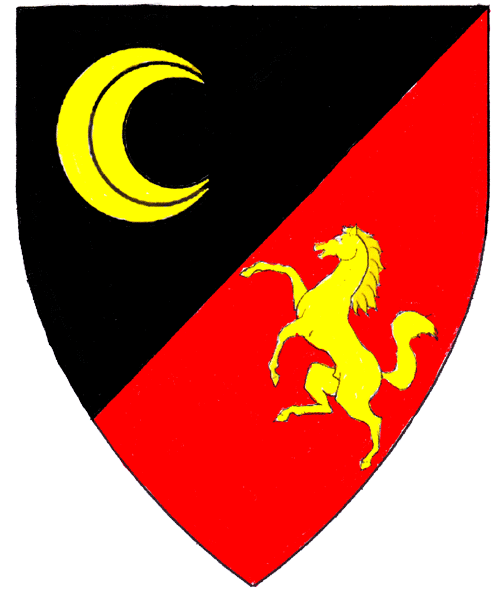 The arms of Alun Burilgi